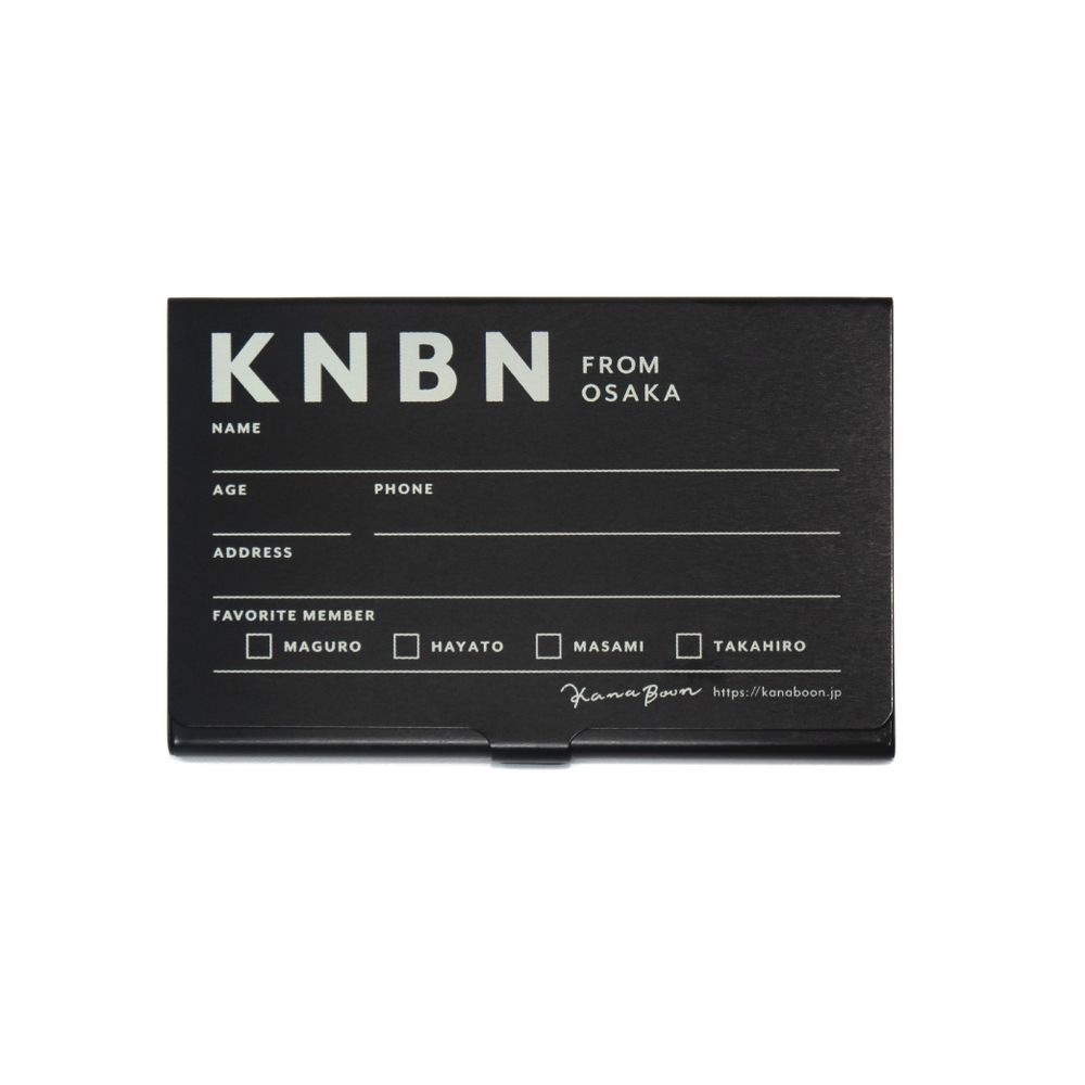 KNBN PROFILE TAG カードケース